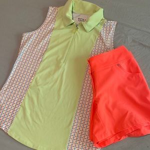 Golf Outfit Bette & Court Shirt / Slazenger Shorts